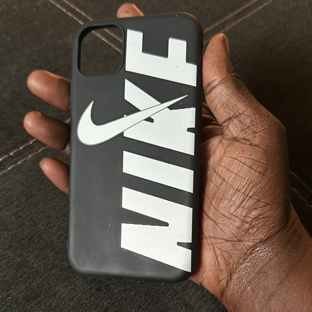 Nike Black and White Minimalist Phone Case